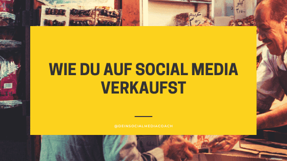 Verkaufen auf Social Media