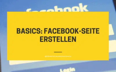 Basics: Facebook-Seite erstellen